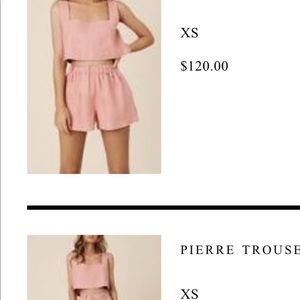 Brand new Posse crop top